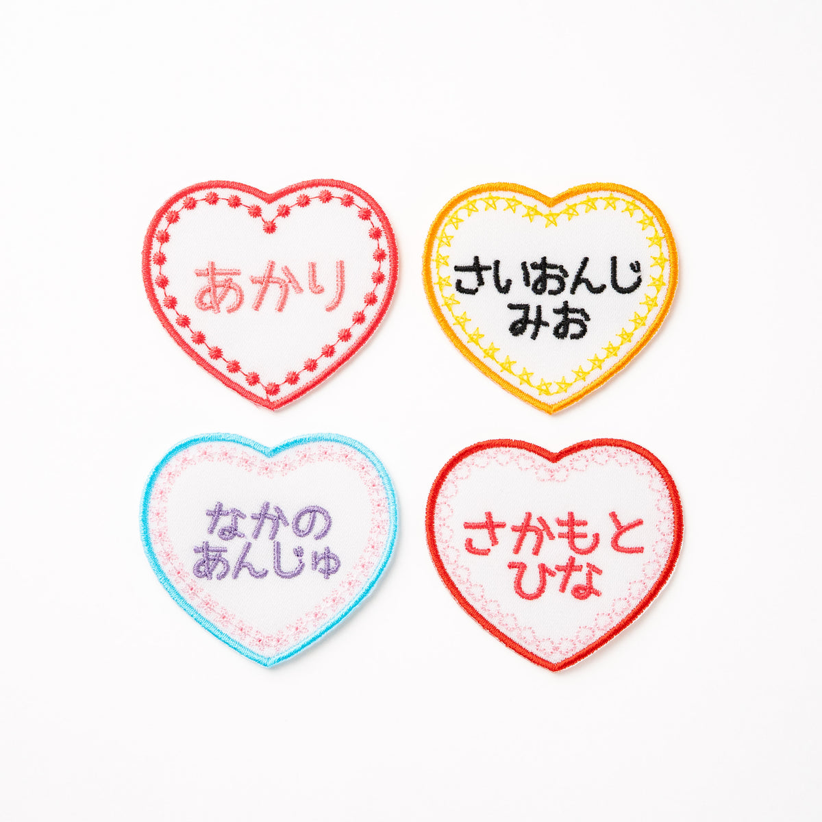 じぶんでデザイン！フルカスタムお名前ワッペン